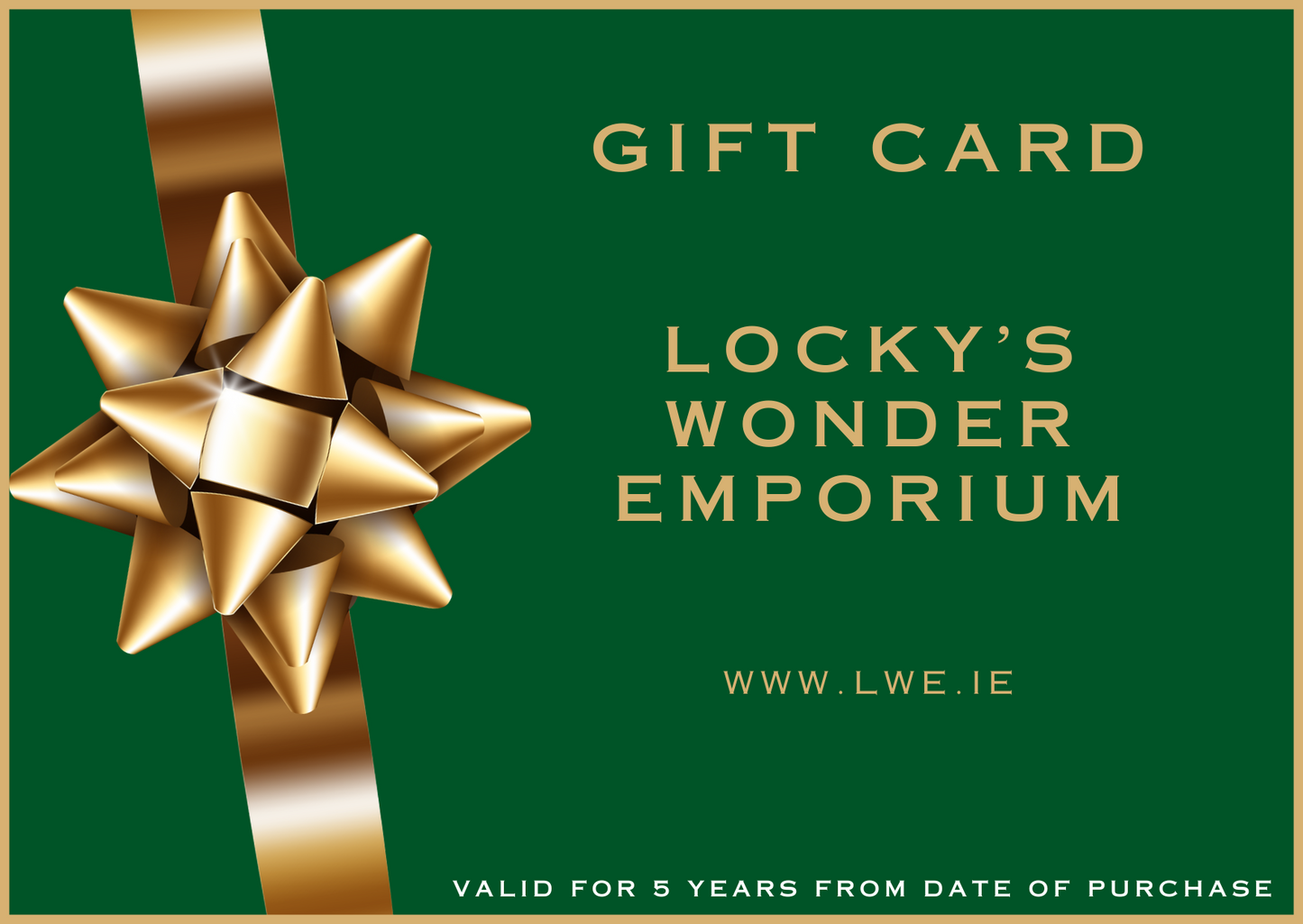 Locky's Wonder Emporium Gift Card (digital)