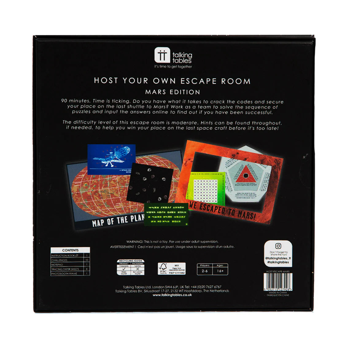 Host Your Own Escape Room 'Escape to Mars Edition'