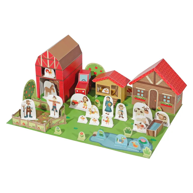 The Farm Paper Toy