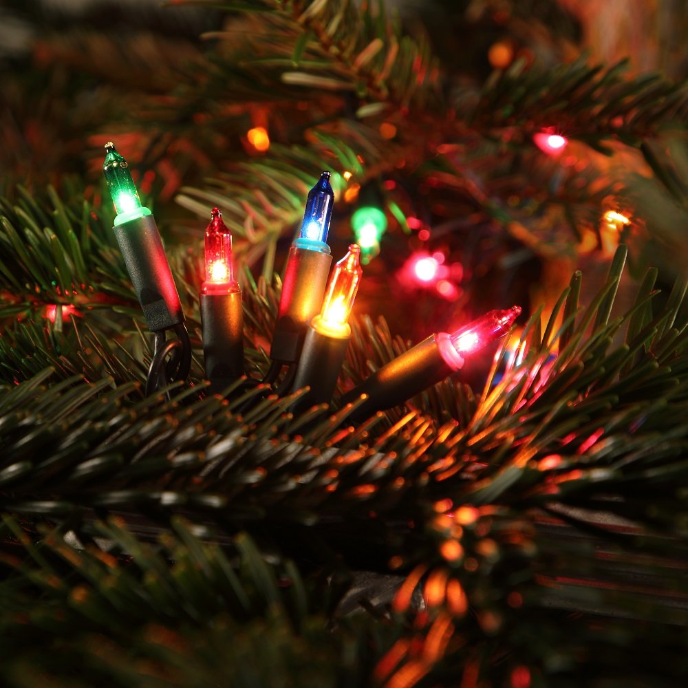 Classic Christmas Tree Lights 120 Multicolour LED