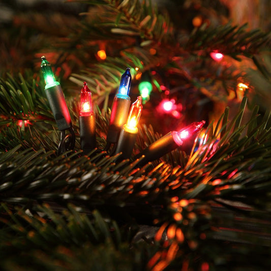 Classic Christmas Tree Lights 120 Multicolour LED