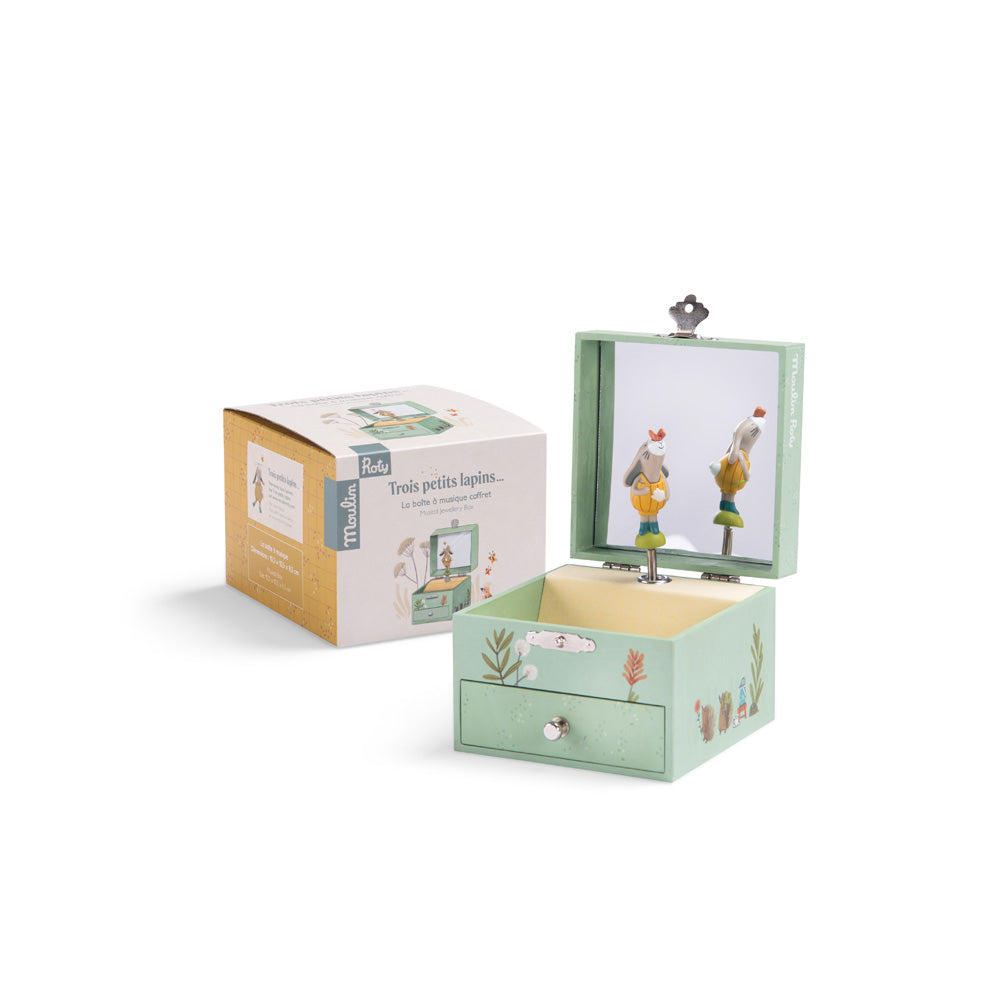 Musical Jewellery Box (Little Rabbit with butterfly)