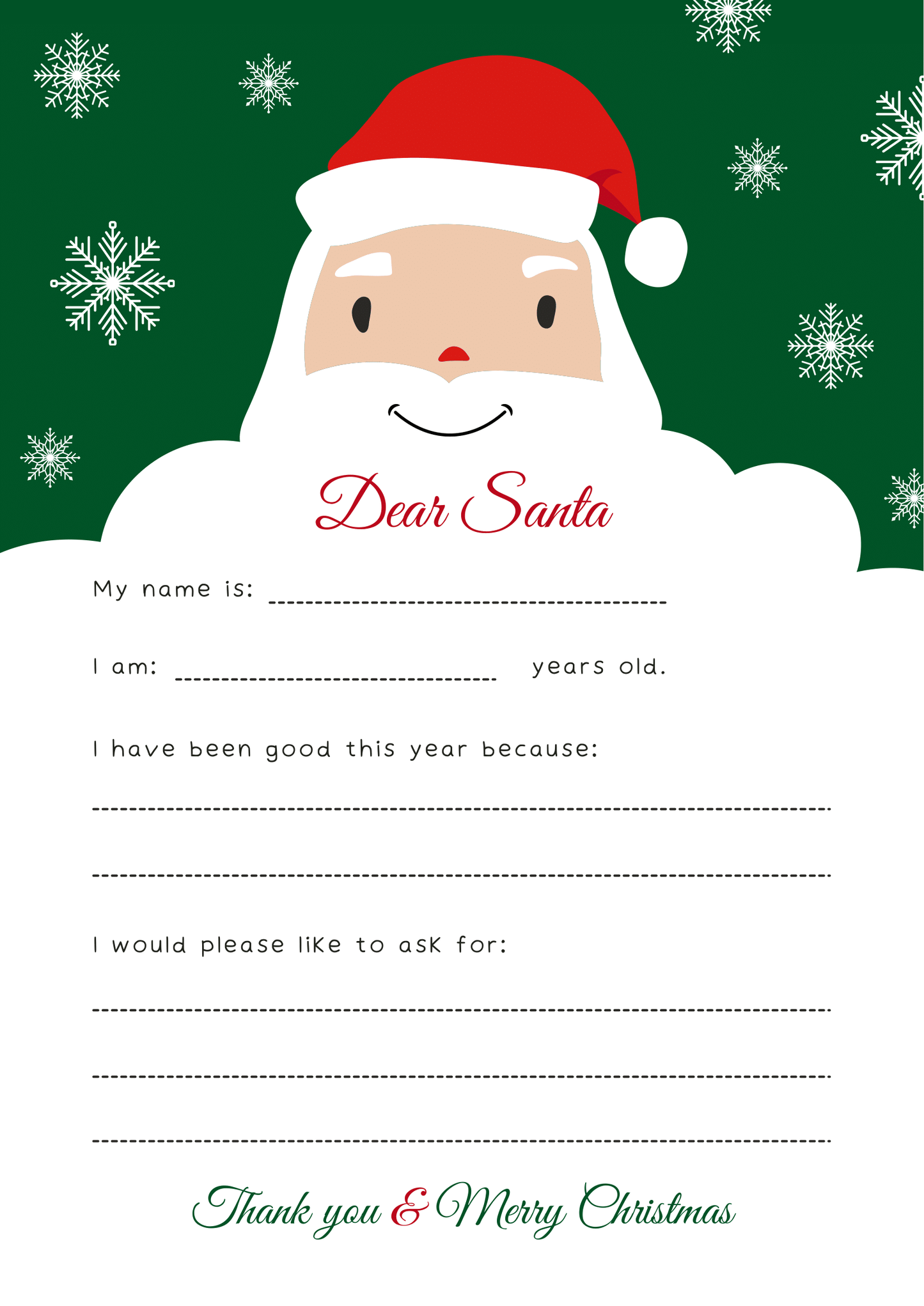 Sustainable Santa Letters Pack by Locky's Wonder Emporium