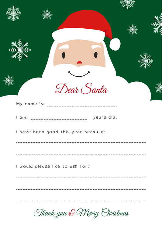 Sustainable Santa Letters Pack by Locky's Wonder Emporium