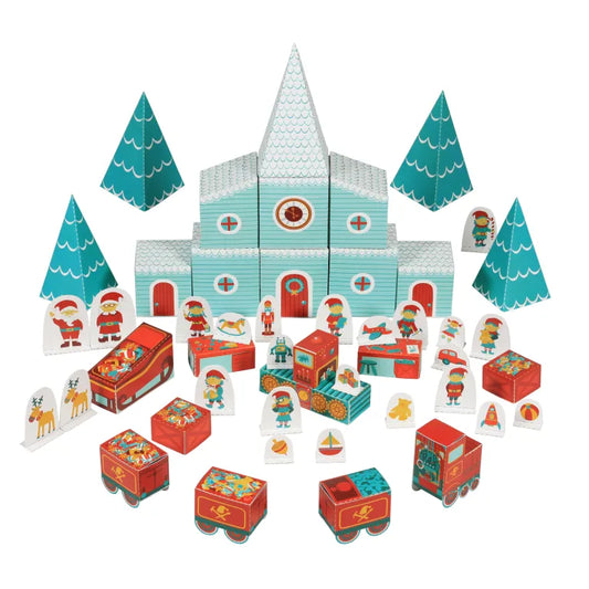 Santa’s Toy Factory Advent Calendar
