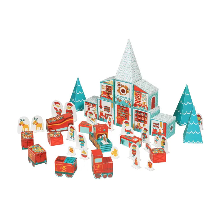 Santa’s Toy Factory Advent Calendar