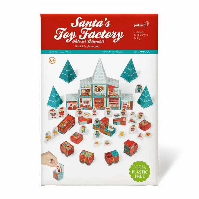Santa’s Toy Factory Advent Calendar