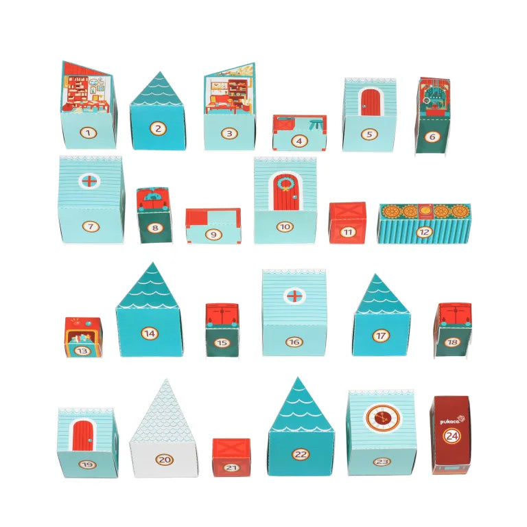Santa’s Toy Factory Advent Calendar