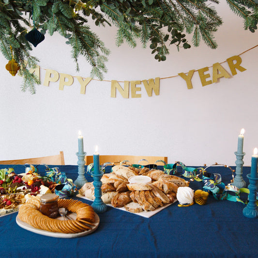 Luxe Happy New Year Garland 2m